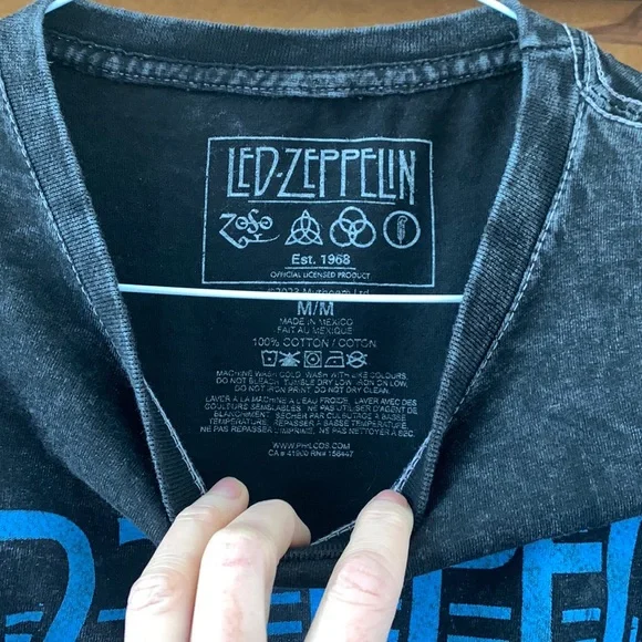 SOLD NWOT Led Zeppelin t-shirt, size men’s medium - Picture 4 of 6